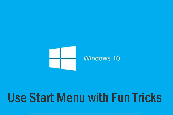 use start menu with fun tricks thumbnail