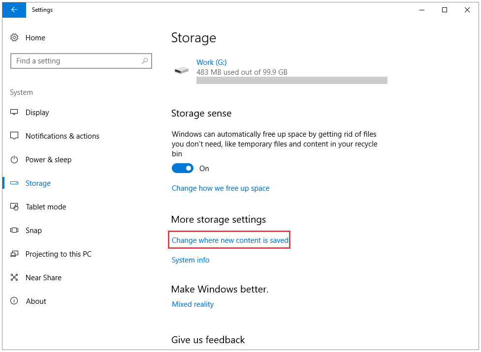 Change Default Save Location In Windows 10 – Have A Try - MiniTool ...