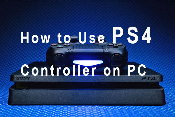 how to use controller on pc ps4
