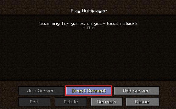 join lan minecraft with at launcher