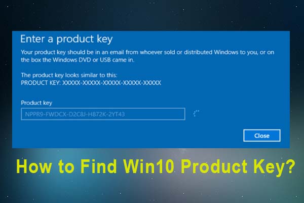 how do i find my product key for windows 10 pro