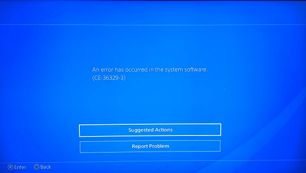 CE-36329-3 Error Occurs on Your PS4? Here’s How to Fix It