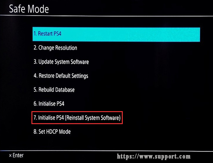 cannot find update file ps4