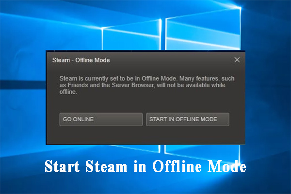 How To Start Steam In Offline Mode Thumbnail 