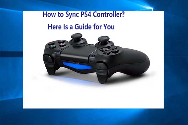syncing a new ps4 controller
