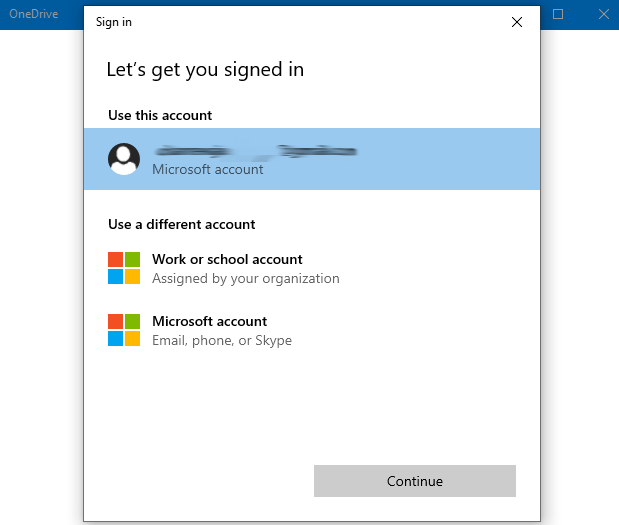 onedrive for business sign in