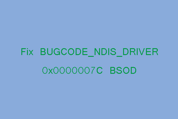 bugcode ndis driver installing windows 10