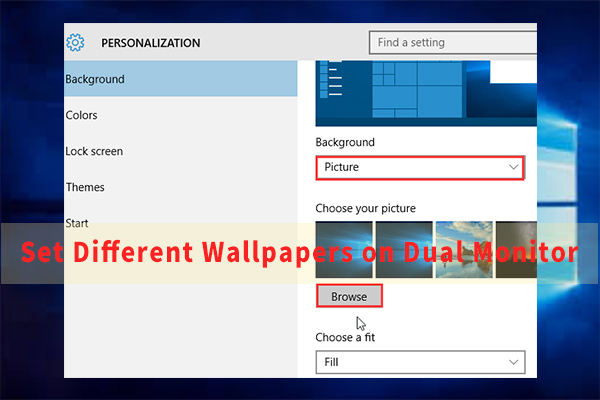 how to split screen on two monitors windows 10