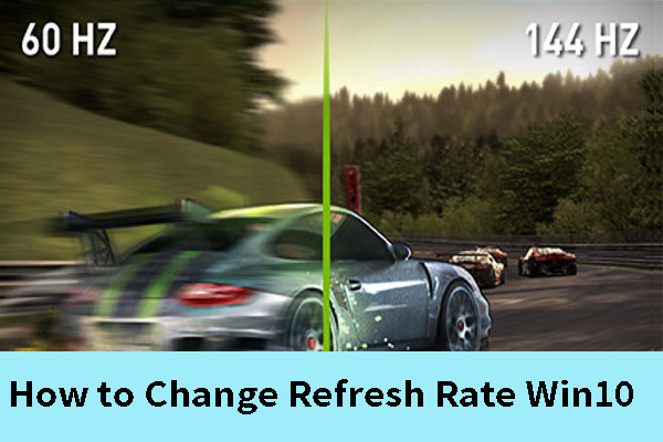 how to change refresh rate win10 thumbnail