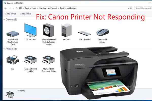 canon mx512 printer not responding