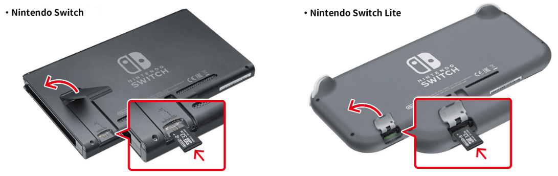 do you have to use a nintendo switch sd card
