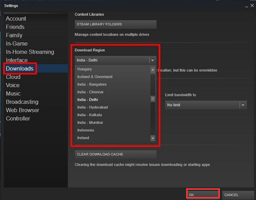how to stop workshop downloads steam