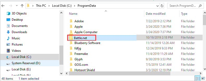 battle net stuck downloading new files