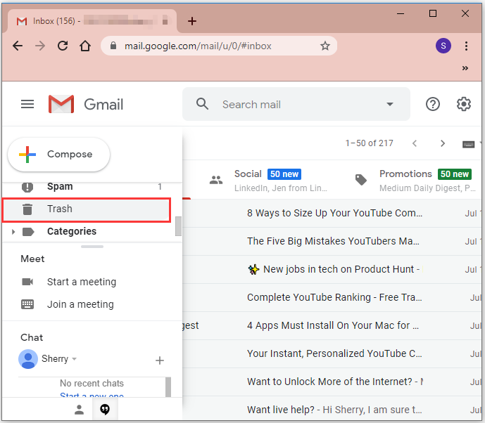 How To Empty Trash In Gmail And Delete Emails Permanently MiniTool 