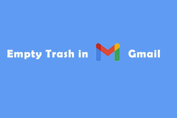 empty trash in gmail