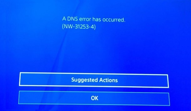 how to set dns on ps4