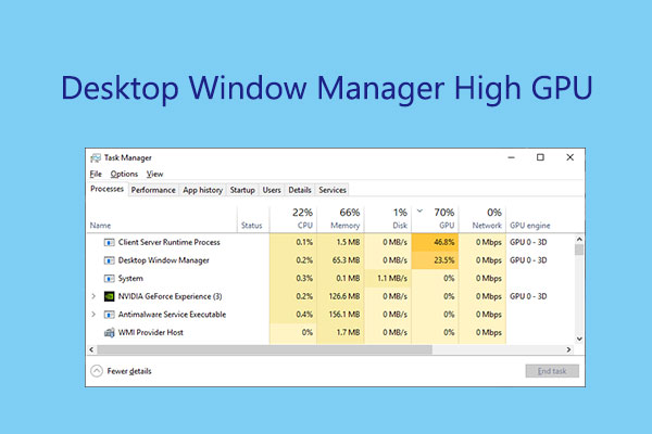windows desktop manager crash