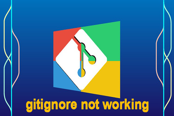 gitignore not working github desktop