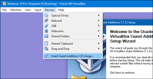 virtualbox access shared folder