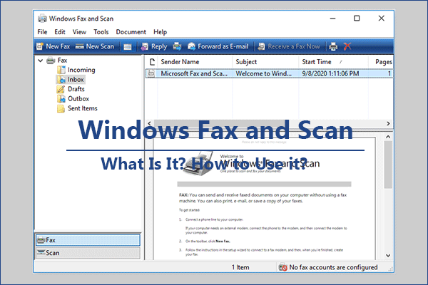 windows fax and scan windows 10 free download
