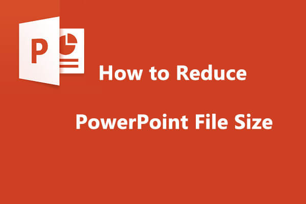 reduce powerpoint file size