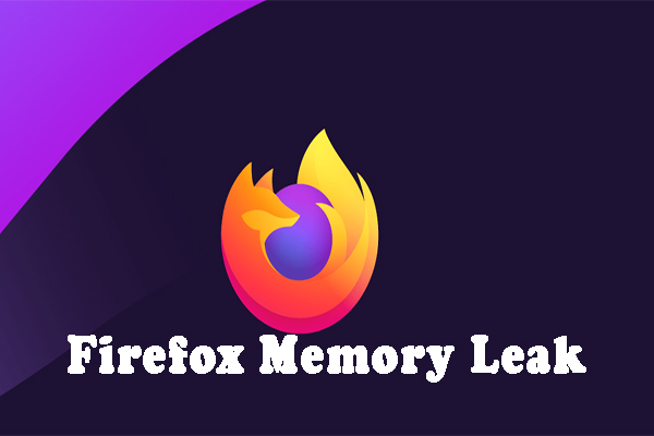 memory leak in firefox