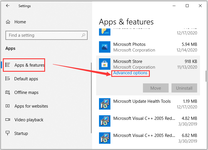 Install or move Microsoft Store apps on separate drive : mSecure Support