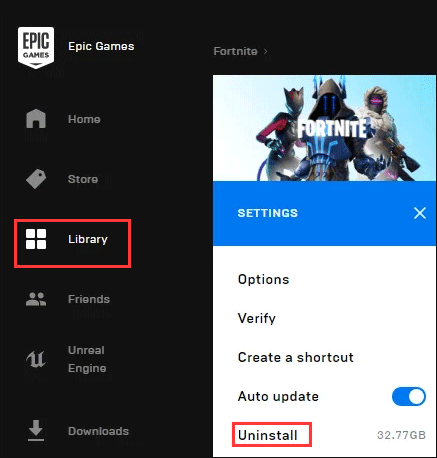 how to change epic games download location