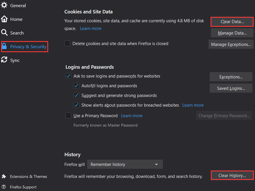 performing a tls handshake firefox