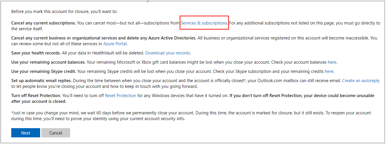 how to delete skype account not microsoft