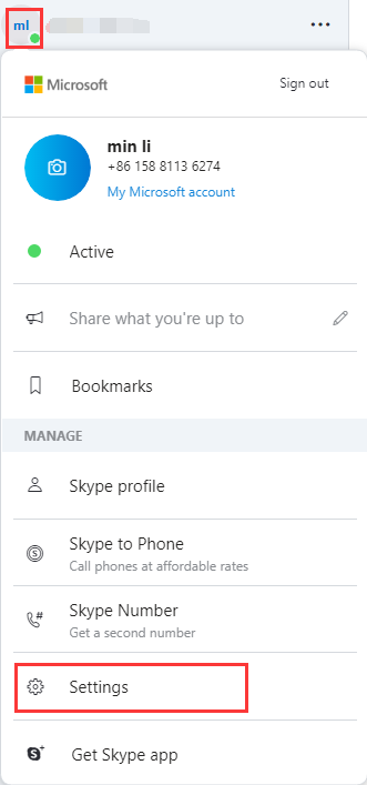 how to delete skype account web