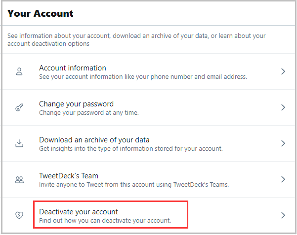 How to Delete Twitter Account Permanently? – A Guide for You - MiniTool ...