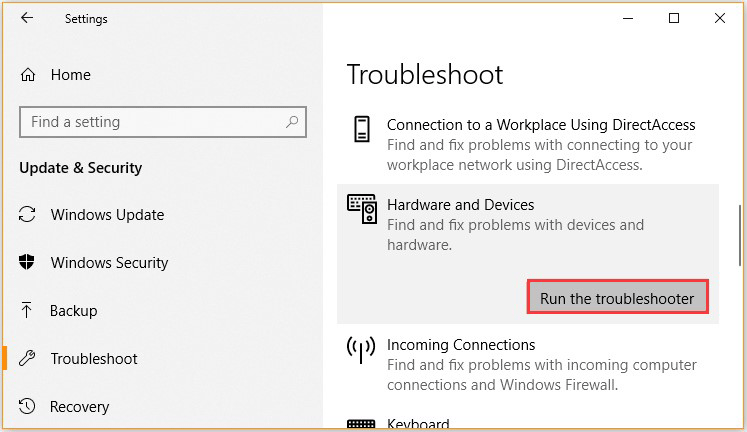 windows 10 update mouse problems
