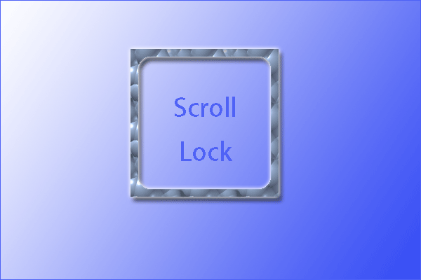 what is scroll lock used for