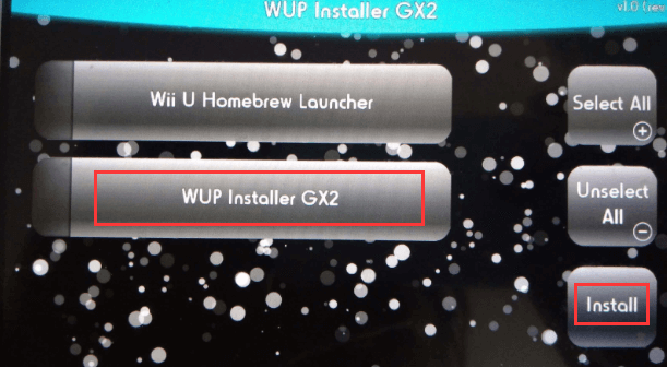 wii u homebrew apps not showing up