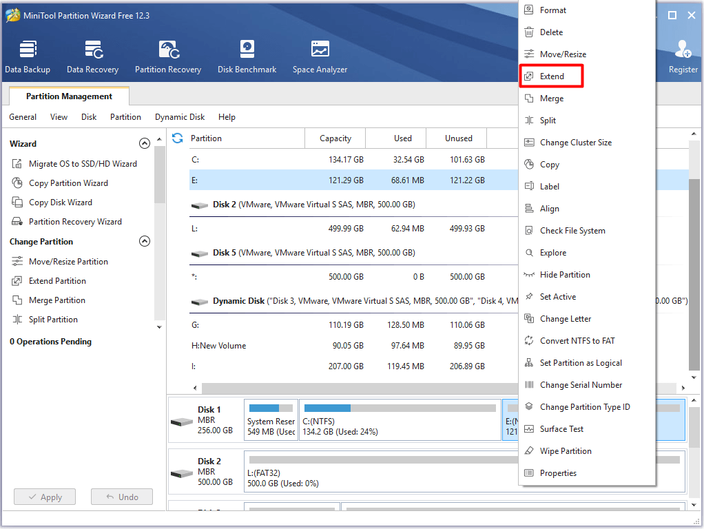 E Drive Full Windows 10  How to Enlarge/Free Up Its Space - MiniTool Partition Wizard