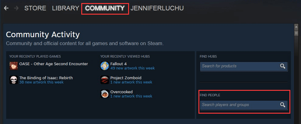 Steam Community :: Guide :: How to find a player on steam!