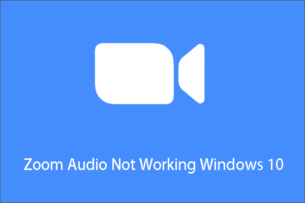 windows audio not working