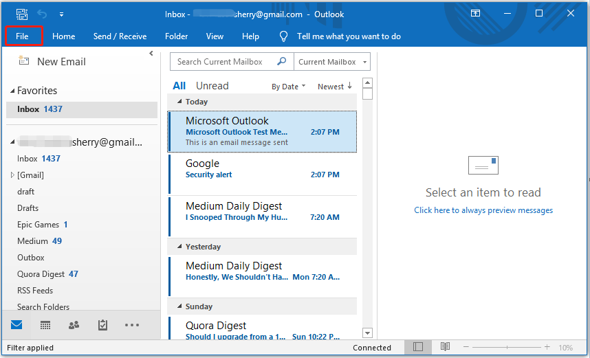 add todoist to outlook