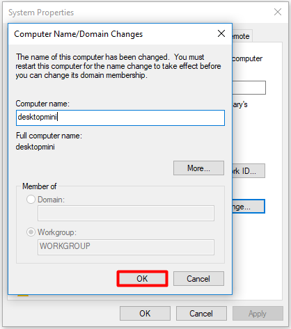 Changing the Bluetooth name on a Windows computer