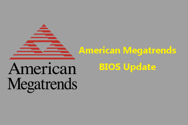 american megatrends bios update gene v