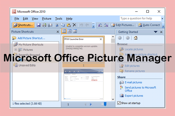 microsoft office picture manager download 2010