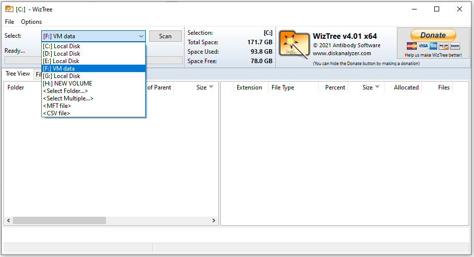 instal WizTree 4.16 free