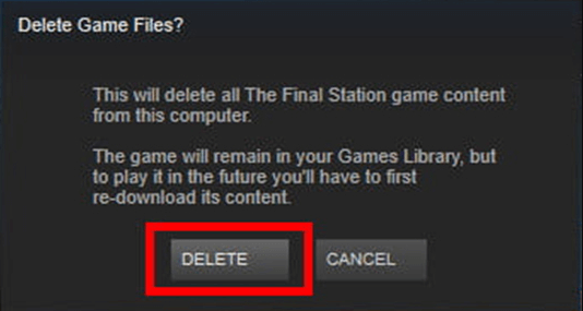 how to uninstall all steam games