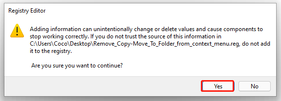 Add or Remove “Copy To folder” and “Move To folder” in Windows 11 ...