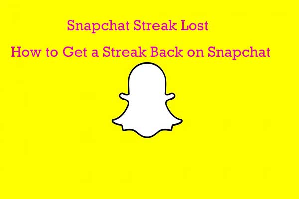 streak recovery snapchat