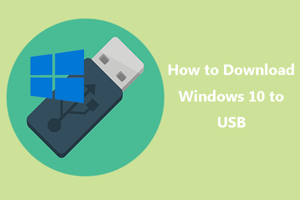download windows 10 pro on usb