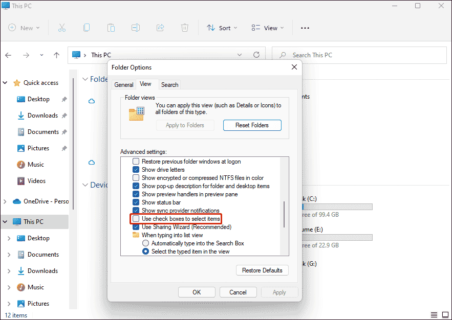 How To Remove Checkboxes From Icons In Windows 11 MiniTool Partition 