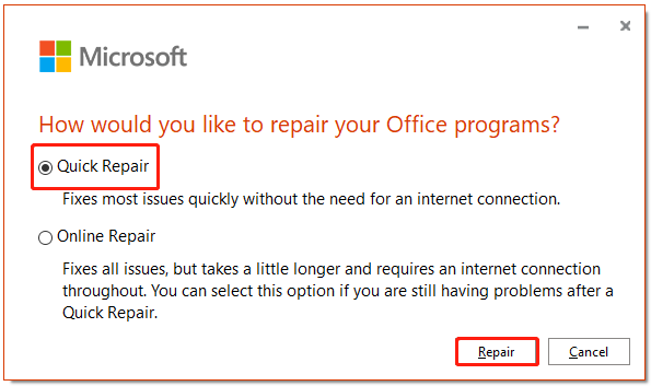 Fixed: Stuck at “Updating Office, please wait a moment”