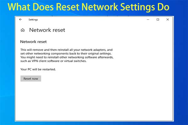 What Does Reset Network Settings Do On IPhone Android Windows